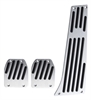 ALUMINUM 3 PIECE PEDAL SET - image 1