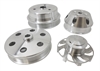 CHEVY SB LONG W/P SERPENTINE PULLEY - image 1