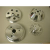 CHEVY SB LONG W/P SERPENTINE PULLEY POL - image 1