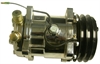SANDEN #508 12V COMPRESSOR V-BELT PULLEY CHROME - image 1