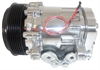 SANDEN #7176 12V COMPRESSOR SERPENTINE PULLEY -POLISHED - image 1