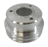 FORD ALUM CNC CRANK PULLEY 2V-BELT FIT 1965-69 PASSENGER CARS 289 302 351 - image 1