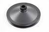 283/327 GM SB POWER STEERING PULLEY BLACK - image 1