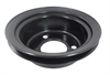 BLACK FORD 1965-66 289 SINGLE GROOVE PULLEY - LOWER - image 1