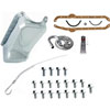 Chrome Plated Steel Stock Oil Pan Kit - image 1
