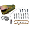 Zinc Plated Steel Stock Oil Pan Kit - image 1