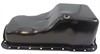 Black Powdercoated Steel Stock Oil Pan 1965-87 Small Block Ford 260-302 Passenger Cars - image 1