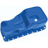 Blue Powdercoated Steel Stock Oil Pan 1965-87 Small Block Ford 260-302 Passenger Cars - image 1