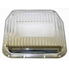 Chrome 1980-91 Ford AOD Transmission Pan - image 1