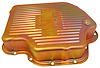 R9197Z Steel Transmission Pan, GM Turbo 400 - Zinc Finish - image 1