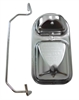 Chrome Steel Brake Master Cylinder Cover 1971-79 Mopar - image 1
