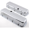 Chrome Steel Valve Covers 1965-95 Big Block Chevy 396-427-454-502 - image 1