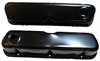 Tall Black Steel Valve Covers 1962-85 Small Block Ford 260-289-302-351W-5.0L V8 - image 1