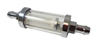 Glass and Chrome Fuel Filter 3/8" Inlet/Outlet - image 1