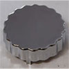 Chrome Plastic Power Steering Cap Cover Fits: Chevy, GM, Ford, Chrysler & 1988-Up Chevy/GMC Full Size Trucks - image 1