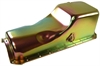 Zinc Plated Steel Stock Oil Pan 1965-90 Big Block Chevy 396-454 V8 - image 1