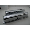 Tall Chrome Steel Valve Covers 1958-76 Ford 352-360-390-406-410-427-428 V8 - image 1