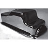 Black Powdercoated Steel Stock Oil Pan 1964-87 Mopar 273, 318, 340 V8 - image 1