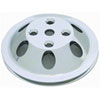 Polished Aluminum SB Chevy V8 Single Groove Water Pump Pulley - LWP Upper - image 1