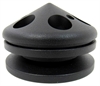 ALUMINUM ALTERNATOR PULLEY / NOSE V-BELT SINGLE GROOVE - BLACK ANODIZED FINISH - image 1