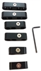 Billet Aluminum Pro Style Plug Wire Separators For 8 mm/9mm/10 mm Wires - image 1