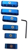 Billet Aluminum Pro Style Plug Wire Separators For 8 mm/9mm/10 mm Wires - image 1