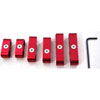 Billet Aluminum Pro Style Plug Wire Separators For 8 mm/9mm/10 mm Wires - image 1