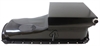 Black Powdercoated Steel Drag Race Oil Pan 1965-1995 Big Block Chevy 396-454 - 6 Quarts - image 1