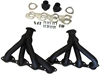 B/B CHEVY TIGHT FIT HEADERS BLACK - image 1