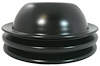 R9815BK Water Pump Pulley, BB Chevy Dual Groove Short – Black - image 1