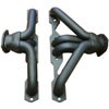 55-57 CHEVY HEADERS SET-BLACK - image 1