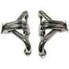 CHROME SBC 1955-UP STREET HUGGER HEADERS - image 1