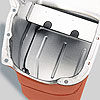 Street/Strip Oil Pan Pre-1980 Small Block Chevy Driver-Side Dipstick - image 2