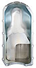 Street/Strip Oil Pan Pontiac 301-455 - image 2