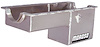 20517 Drag Race Oil Pan Ford 1979-95 Mustang,Capri 1981-88 Thunderbird, Cougar 5.0L w/ External Oil Pump - image 1