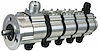Tri-Lobe Dry Sump Oil Pump For Door Cars 5 Stage [V-Band Clamp Mounts to Alston Front Drive] - image 1