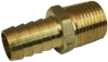 Straight Brass Fitting 1/2 in. NPT to 5/8 in. Barb Hose - image 1