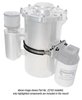 22763 Remote Oil Filter Mount Bracket for 8 in. Dry Sump Tank [Billet Aluminum] - image 3
