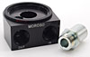 Universal Oil Cooler/Filter Sandwich Adapter 22mm-1.5 Thread - image 1