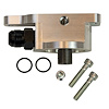 23716 Oil Filter Adapter for GM LS Spin-On Filter, External Input, Inlet for Accumulator, Inbound Rail - image 1