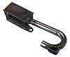 24134 Oil Pump Pickup for Moroso 6.500 in. Deep Oil Pan [5/8 in. Press-In, High-Volume Small Block Chevy Pumps] - image 1