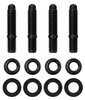 Carburetor Stud Kit with 12-Point Nuts for Carbs with 0.500 in. Thick Flange Base, 5/16-24 x 1.625 in. [Black Oxide] - image 1