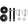 Aluminum Hood Pin Set Diameter: 1/2" - image 1