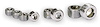 Chrome Pipe Plugs 3/8" NPT