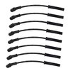 Ultra 350 8mm Spark Plug Wire Set with Multi-Angle Boots for 1999-2013 GM LS/LQ Truck and SUV [Black] - image 1