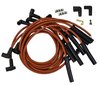 Ultra 350 8mm Spark Plug Wire Set with Multi-Angle Boots for Big Block Chevy 366-454, HEI External Coil [Red] - image 2