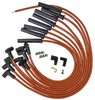 Ultra 350 8mm Spark Plug Wire Set with Multi-Angle Boots for Ford 351C with HEI-Style Cap [Red] - image 1