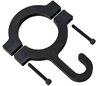 61780 Helmet Hook, 1.500 in. Bar Diameter, Billet Aluminum, Black Anodized - image 2