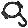 61781 Helmet Hook, 1.750 in. Bar Diameter, Billet Aluminum, Black Anodized
