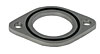 Billet Aluminum Filler Neck Spacer 1/4" Thick Spacer with O-Ring - image 1
